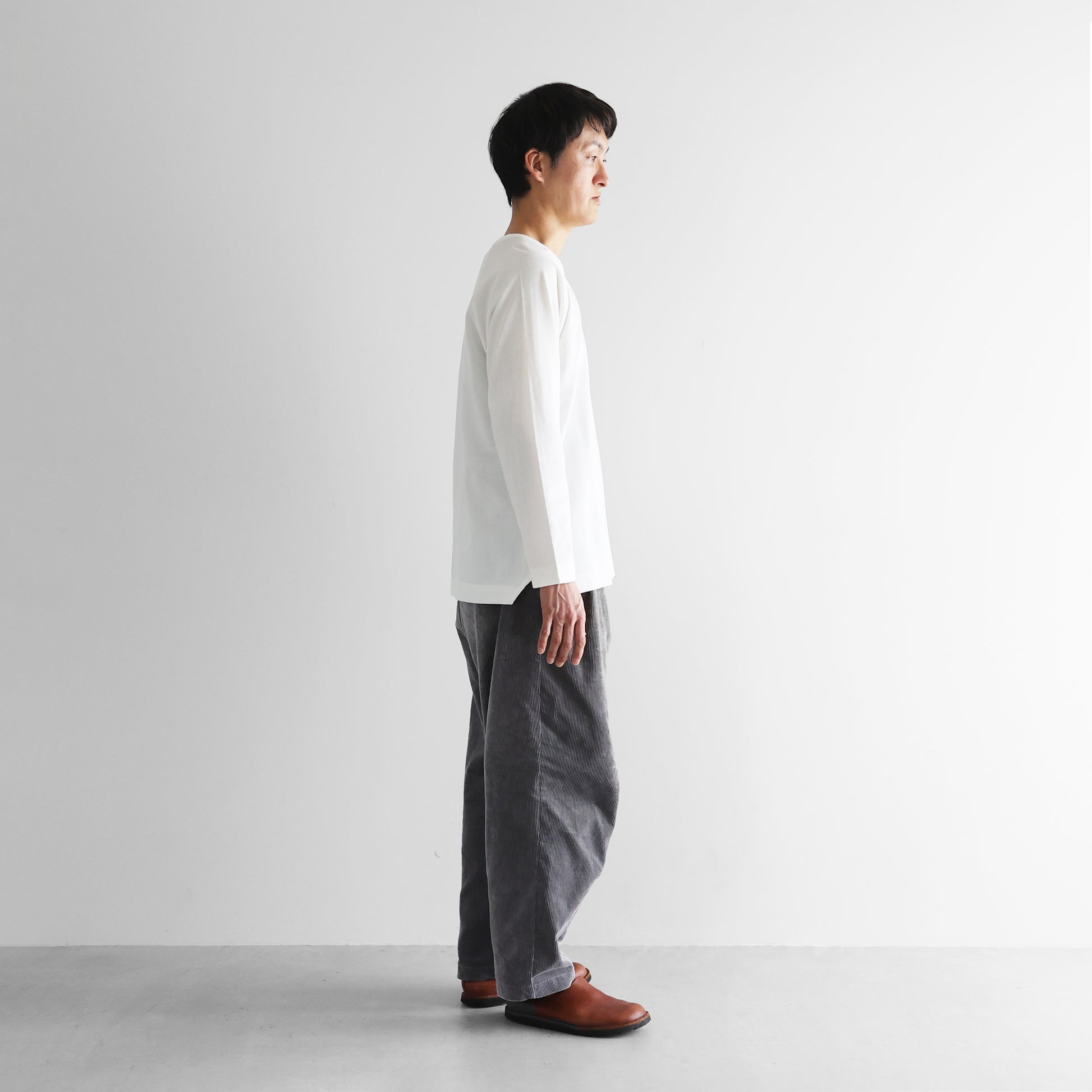 HUIS×yohaku吊り編みニットカットソー【ユニセックス】HY603