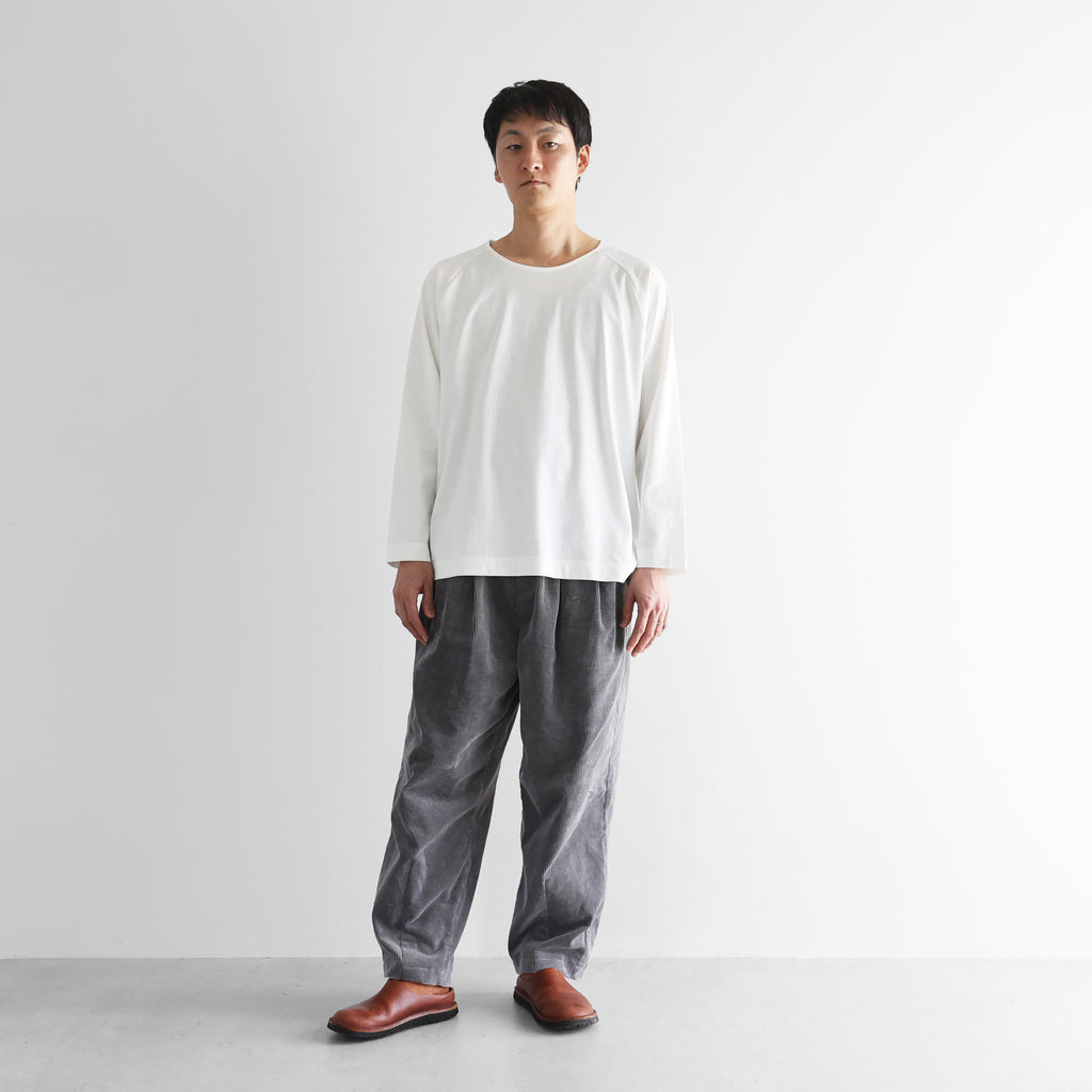 HUIS×yohaku吊り編みニットカットソー【ユニセックス】HY603