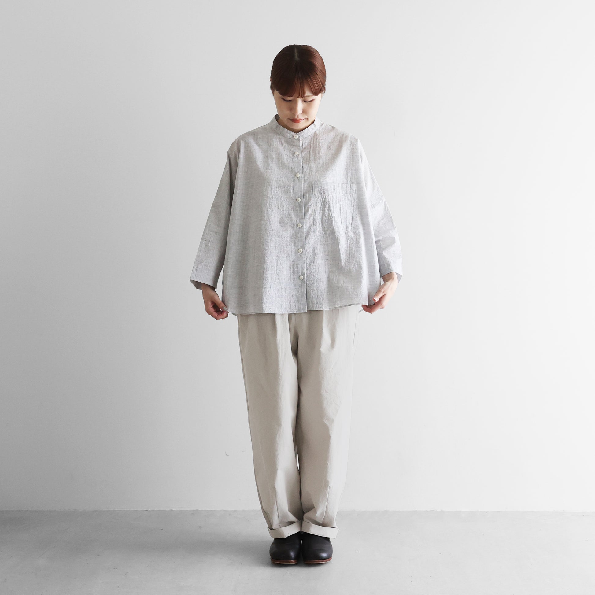 バフクロスワイドパンツ【ユニセックス】504