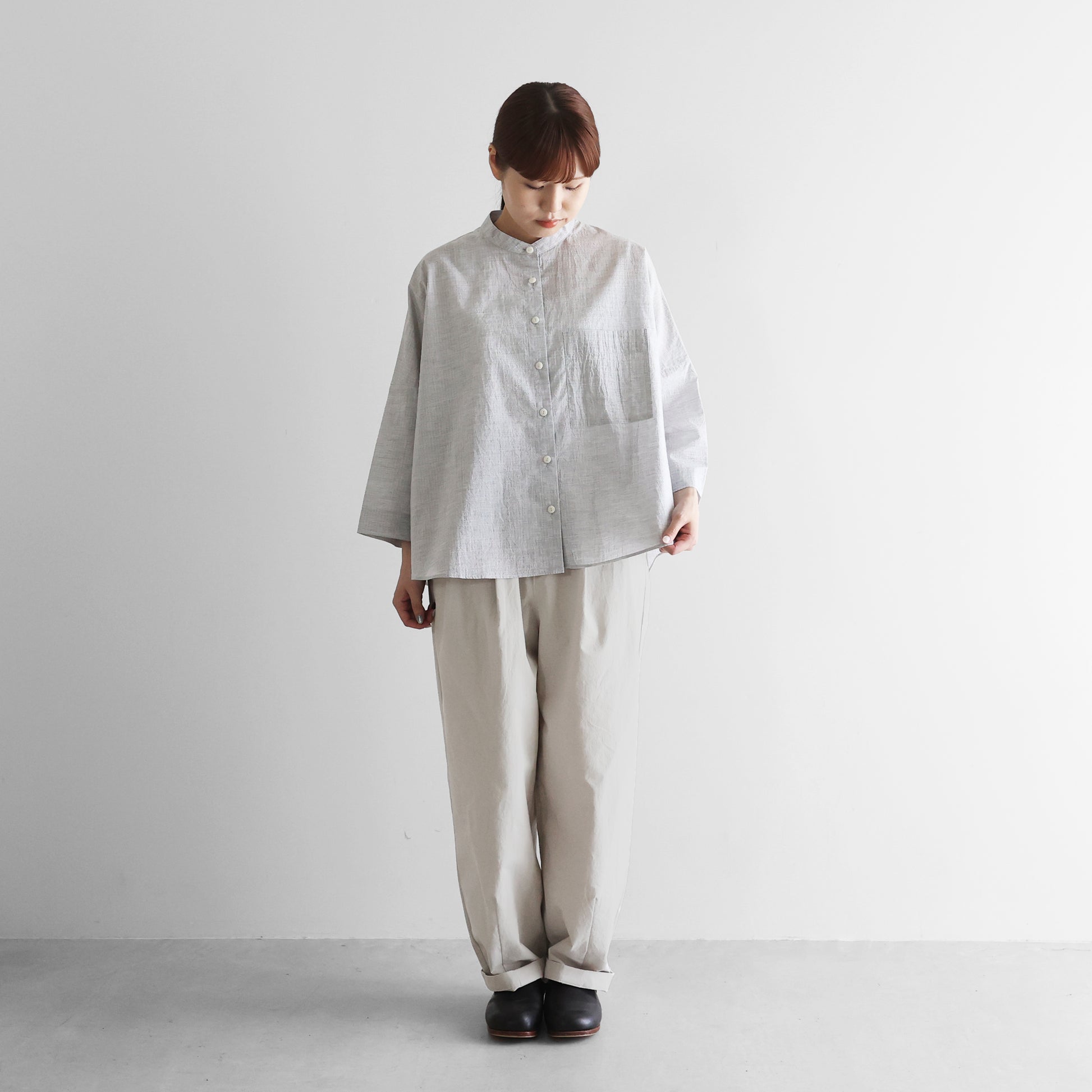 バフクロスワイドパンツ【ユニセックス】504