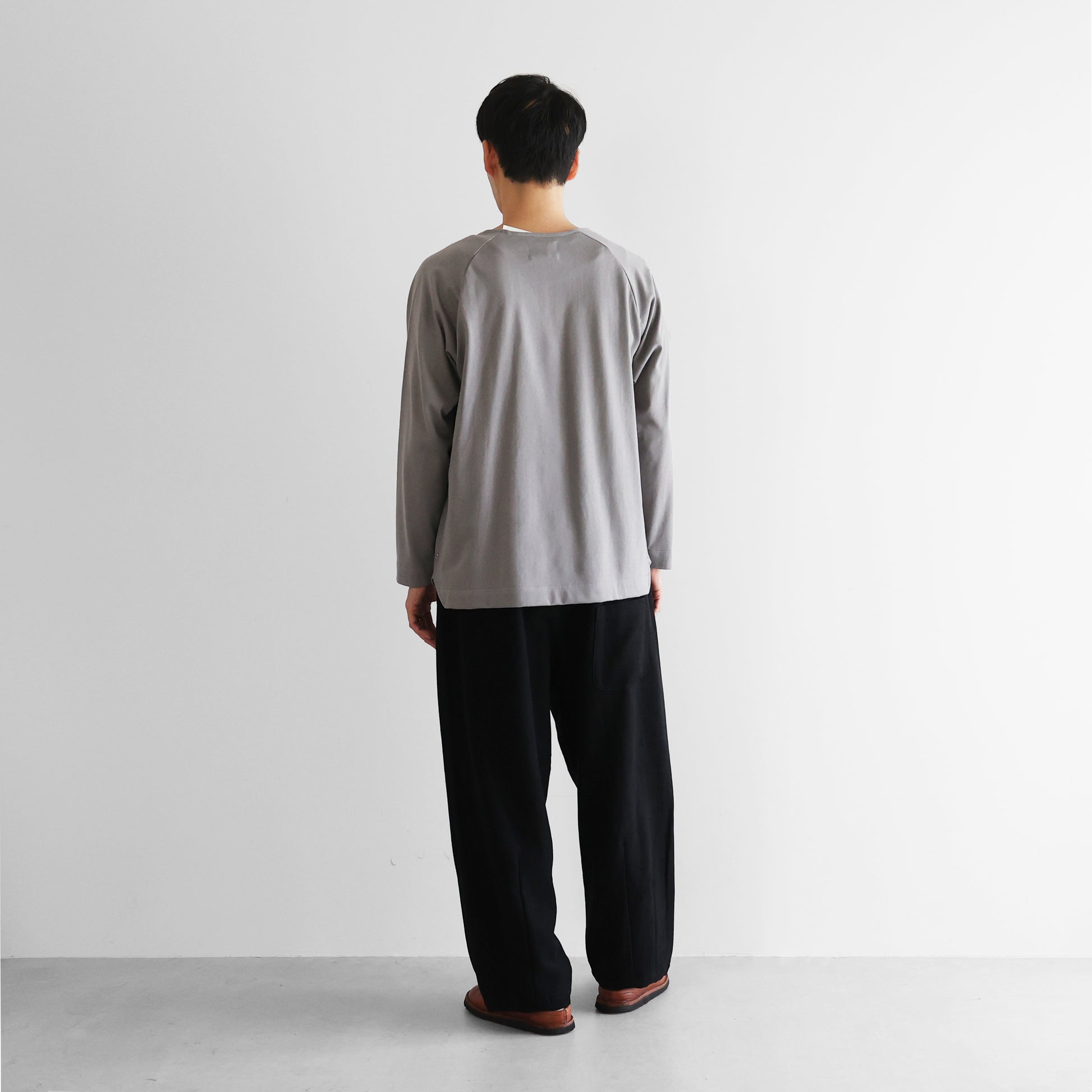 HUIS×yohaku吊り編みニットカットソー【ユニセックス】HY603