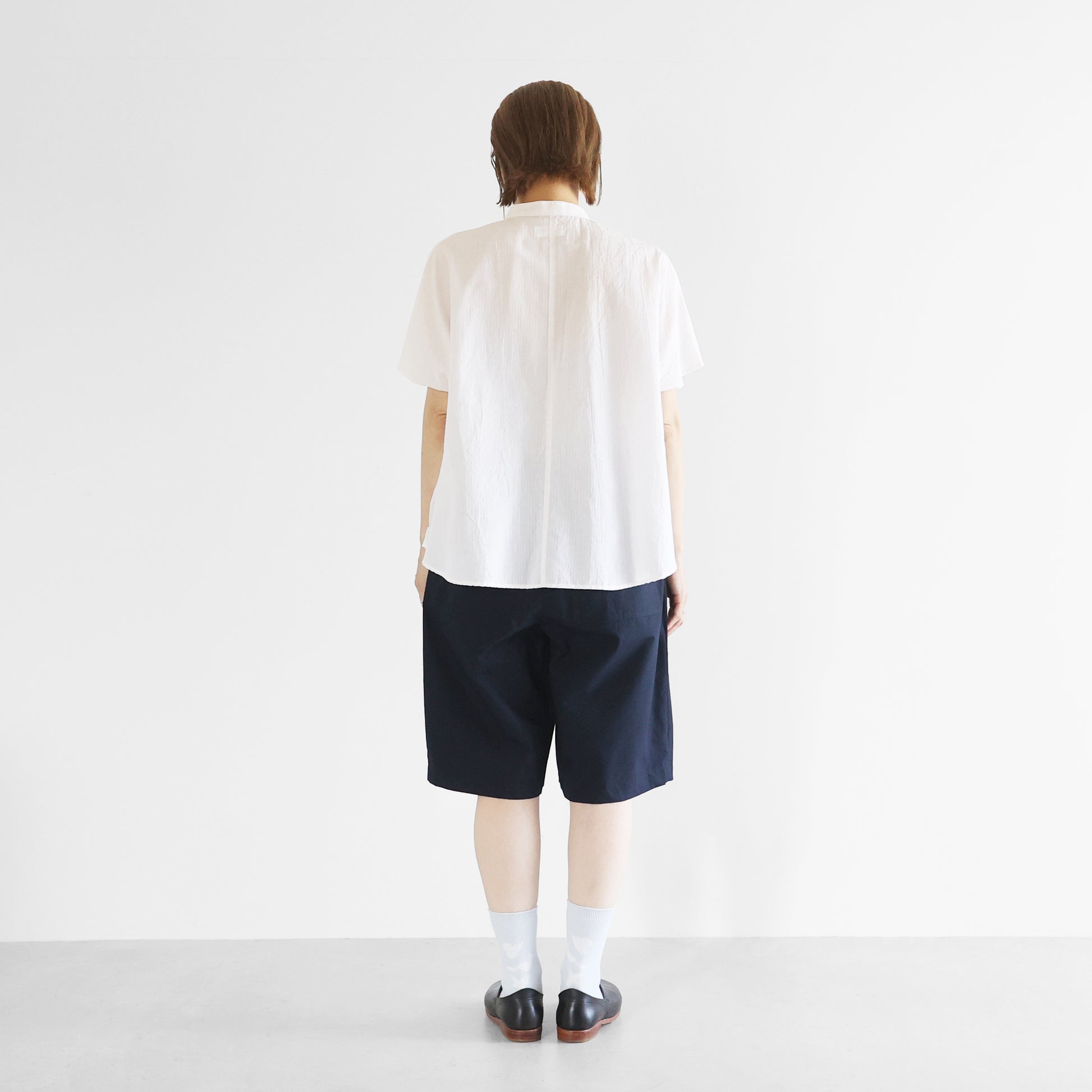 ばちばちタイプライタークロスワイドハーフパンツ【ユニセックス】514